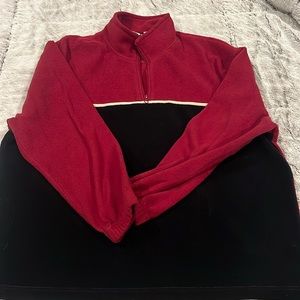 Men’s three-quarter fleece